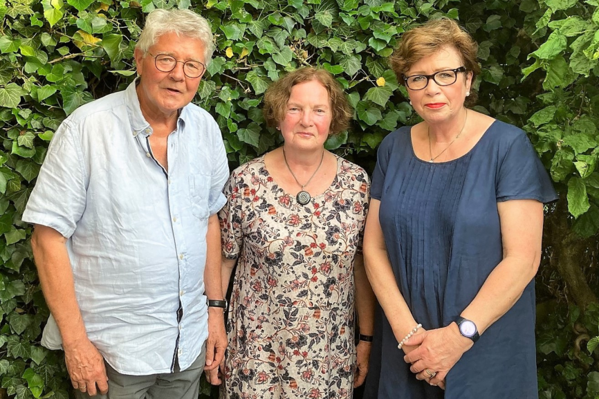 Das Leitungsteam in Ingolstadt: Hans-Joachim König, Brigitte König, Marianne Maubac